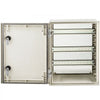 VEVOR NEMA Steel Enclosure, 16 x 12 x 8\'\' NEMA 4X Fiberglass Electrical Box, IP66 Waterproof & Dustproof, Outdoor/Indoor Electrical Junction Box, with Mounting Plate(40 x 30 x 20 cm)