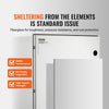 VEVOR NEMA Steel Case, 24x20x9'' NEMA 4X Fiberglass Electric Enclosure, IP66 Water & Dust Resistant, Suitable for Both Outdoor & Indoor Use, Includes Mounting Plate (60x50x23 cm)