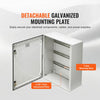 VEVOR NEMA Steel Case, 24x20x9'' NEMA 4X Fiberglass Electric Enclosure, IP66 Water & Dust Resistant, Suitable for Both Outdoor & Indoor Use, Includes Mounting Plate (60x50x23 cm)