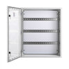 VEVOR NEMA Steel Case, 24x20x9'' NEMA 4X Fiberglass Electric Enclosure, IP66 Water & Dust Resistant, Suitable for Both Outdoor & Indoor Use, Includes Mounting Plate (60x50x23 cm)
