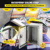 VEVOR NEMA Steel Enclosure 12×8×6,NEMA 4X Steel Electrical Box,IP66 Waterproof & Dustproof,Outdoor/Indoor Electrical Junction Box,with Mounting Plate