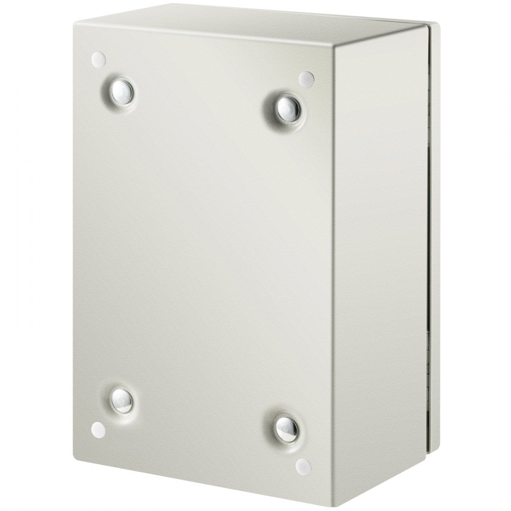 VEVOR NEMA Steel Enclosure 12×8×6,NEMA 4X Steel Electrical Box,IP66 Waterproof & Dustproof,Outdoor/Indoor Electrical Junction Box,with Mounting Plate