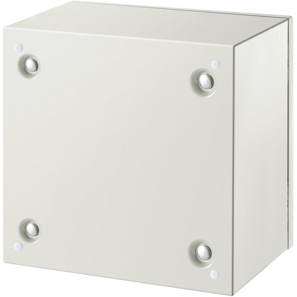 VEVOR NEMA Steel Enclosure, 12 x 12 x 8\'\' NEMA 4X Steel Electrical Box, IP66 Waterproof & Dustproof, Outdoor/Indoor Electrical Junction Box, with Mounting Plate