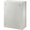 VEVOR Carbon Steel Electrical Box, 16x12x6 inches, Hinged Cover, IP66 Waterproof & Dust Resistant, Suitable for Outdoor Use, Includes Mounting Plate