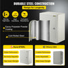 VEVOR NEMA Steel Case, Dimensions 16x12x8 inches, NEMA 4X Steel Electric Enclosure, IP66 Rated for Water and Dust Resistance, Suitable for Both Outdoor and Indoor Use, Includes Mounting Plate