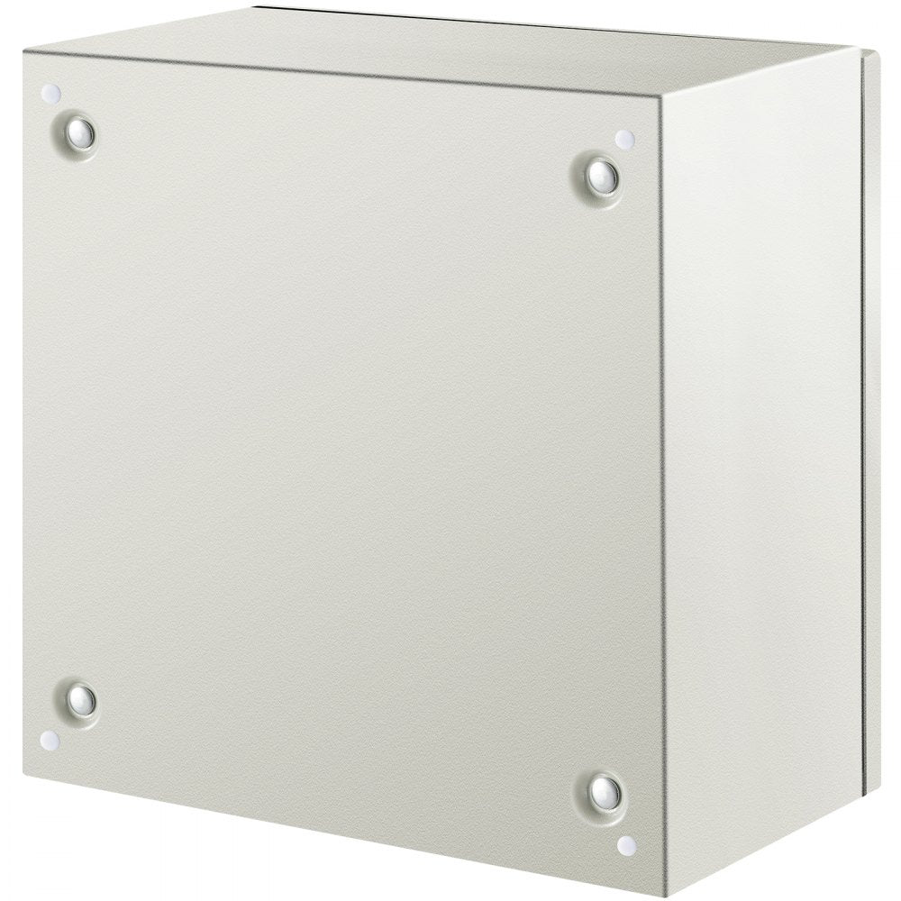 VEVOR NEMA Steel Enclosure, 16 x 16 x 8\'\' NEMA 4X Steel Electrical Box, IP66 Waterproof & Dustproof, Outdoor/Indoor Electrical Junction Box, with Mounting Plate