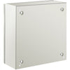 VEVOR NEMA Steel Enclosure, 20 x 20 x 6\'\' NEMA 4X Steel Electrical Box, IP66 Waterproof & Dustproof, Outdoor/Indoor Electrical Junction Box, with Mounting Plate