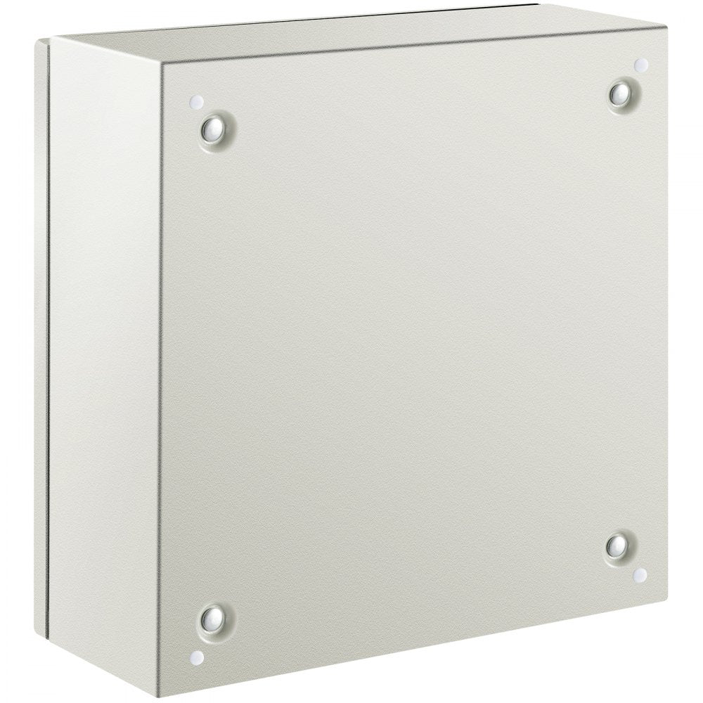 VEVOR NEMA Steel Enclosure, 20 x 20 x 6\'\' NEMA 4X Steel Electrical Box, IP66 Waterproof & Dustproof, Outdoor/Indoor Electrical Junction Box, with Mounting Plate