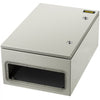 VEVOR NEMA Steel Enclosure, 24 x 16 x 10\'\' NEMA 4X Steel Electrical Box, IP66 Waterproof & Dustproof, Outdoor/Indoor Electrical Junction Box, with Mounting Plate