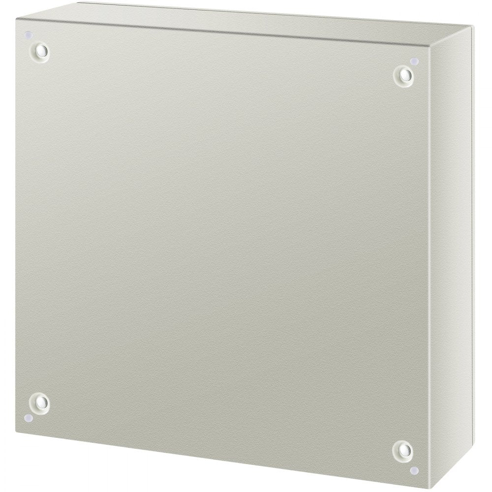 VEVOR NEMA Steel Case, 24x24x8'' NEMA 4X Metal Electric Enclosure, IP66 Water & Dust Resistant, Suitable for Both Outdoor & Indoor Use, Includes Mounting Plate