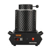 VEVOR Gold Melting Furnace, 1350W, 2102 ℉, PID Digital Electric Melting Furnace with 1 kg and 3 kg Ceramic Crucibles, Insulated Gloves, Crucible Tongs and Tray, for Gold, Silver, Aluminum, Copper