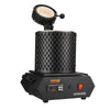 VEVOR Gold Melting Furnace, 1350W, 2102 ℉, PID Digital Electric Melting Furnace with 1 kg and 3 kg Ceramic Crucibles, Insulated Gloves, Crucible Tongs and Tray, for Gold, Silver, Aluminum, Copper