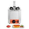 VEVOR Electric Cheese Dispenser with Pump, 2.3 Qt Commercial Hot Fudge Warmer, Plastic Pump Dispenser, 86-230℉ Temp Adjustable Nacho Cheese Sauce Warmer, for Hot Fudge Cheese Caramel