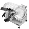 VEVOR Commercial Meat Slicer, 400W Electric Cutter, Removable 12" Carbon Steel Blade and Food Tray, 0-0.59" Adjustable Thickness Food Slicer Machine, for Frozen Meat, Ham, Baguett, Steak, ETL Approved