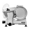 VEVOR Commercial Meat Slicer 300W Electric Cutter 8.7" Carbon Steel Blade, Food Slicer Machine with Removable Blade and Food Tray, 0-0.5" Adjustable Thickness ,for Frozen Meat, Ham, Baguett, Steak