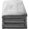 VEVOR Heated Blanket Electric Throw, 72" x 84" Full Size, Soft Flannel Heating Blanket with 10 Hours Timer Auto-off & 5 Heating Levels for Couch Sofa, Machine Washable, ETL & FCC Certification (Grey)