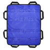 VEVOR Positioning Bed Pad with 8 Reinforced Handles, 48" x 40" Lifting, Turning, Repositioning, Patient Transfer Sheet Washable for Elderly, Patient, Bedridden, 400LBS Capacity