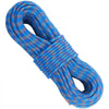 VEVOR 10.2mm Dynamic Climbing Rope, 70M(230ft) Outdoor Rock Climbing Rope 25KN Breaking Tension, Stretchable Fiber Rope with Steel Snap Hooks for Escape, Rappelling, Fire Rescue, Blue