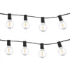 VEVOR LED Outdoor String Lights, 100FT, 2700K Dimmable Outside Patio Lights with 50 G40 Shatterproof Bulbs E12 Socket Base, Waterproof Hanging Lights for Porch Backyard Garden Balcony Party Decor
