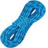 VEVOR 10.5 mm Static Climbing Rope, 9.7M(32ft) Outdoor Rock Climbing Rope 25KN Breaking Tension, Fiber Rope with Steel Snap Hooks for Escape, Rappelling, Fire Rescue, Blue