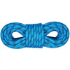 VEVOR 10.5 mm Static Climbing Rope, 9.7M(32ft) Outdoor Rock Climbing Rope 25KN Breaking Tension, Fiber Rope with Steel Snap Hooks for Escape, Rappelling, Fire Rescue, Blue