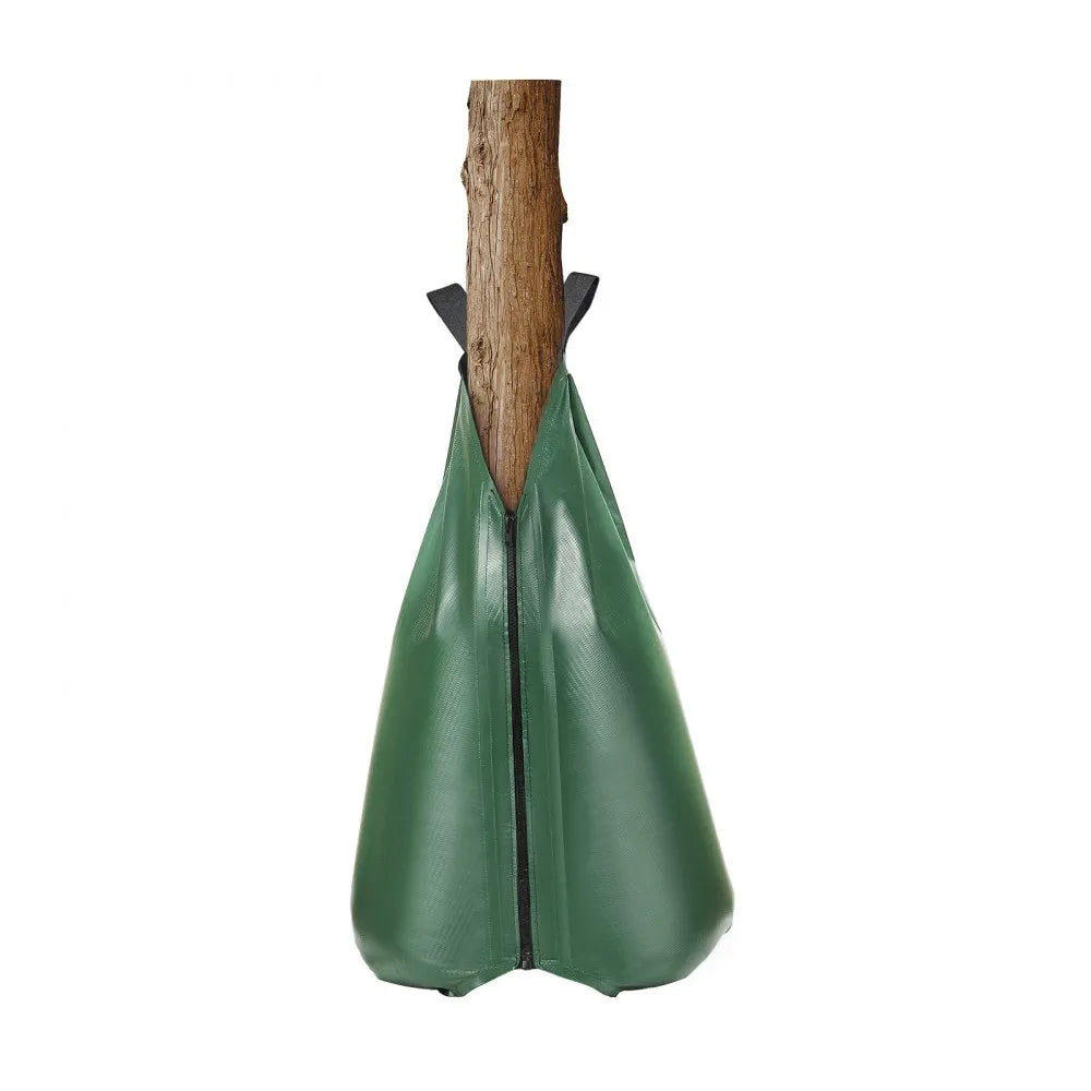 VEVOR Tree Watering Bag, 12 Packs 20 Gallons Watering Bags for New Trees, 5-9 Hours Slow Release Refillable Tree Drip Irrigation Bags with Zipper, Durable Tree Watering System for Deep Root Targeting