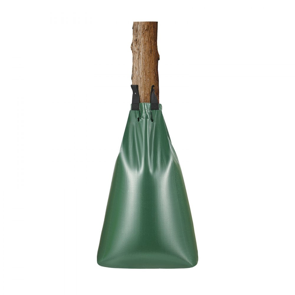 VEVOR Tree Watering Bag, 3 Packs 20 Gallons Watering Bags for New Trees, 5-9 Hours Slow Release Refillable Tree Drip Irrigation Bags with Zipper, Durable Tree Watering System for Deep Root Targeting