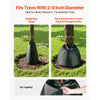 VEVOR 20 Gallon Tree Watering Bags, 4 Pack 3-4 Hours Slow Release Gator Bags for Trees, Heavy Duty PE Tree Drip Irrigation Bag with Zipper, Durable & Reusable Deep Root Shrub Watering Bag
