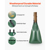 VEVOR Tree Watering Bag, 4 Packs 20 Gallons Watering Bags for New Trees, 5-9 Hours Slow Release Refillable Tree Drip Irrigation Bags with Zipper, Durable Tree Watering System for Deep Root Targeting
