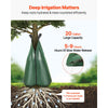 VEVOR Tree Watering Bag, 8 Packs 20 Gallons Watering Bags for New Trees, 5-9 Hours Slow Release Refillable Tree Drip Irrigation Bags with Zipper, Durable Tree Watering System for Deep Root Targeting