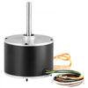 VEVOR Condenser Fan Motor 5KCP39EGS070S, 5KCP39EGY823S, 1/4 HP 208-230V, 1100RPM, OEM Standard Upgraded Replacement Condenser Motor Reversible Rotating, Explosion-proof CBB65 5μF/370V Capacitor