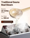 VEVOR 9KW Sauna Heater, Steam Bath Sauna Heater with Built-In Controls, Electric Sauna Stove, 3h Timer and Adjustable Temp for Max. 317-459 Cubic Feet, Home Hotel Spa Shower Use 220V