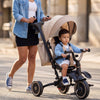 VEVOR Toddler Tricycle & Stroller for 18 Months to 5 Year Old, 7-in-1 Kids Trike with Parent Push Handle, Canopy, Rotating Seat and Storage, Tricycle for Toddlers, Birthday Toy for Boys and Girls