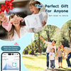 VEVOR Smart Bird Feeder with Camera, 2K HD AI Identify 10000+ Bird Species, Solar-Powered Bird Watching Camera with Auto Capture & Instant Notify, Wireless Outdoor Gift for Bird Lover (3 Solar Panels)