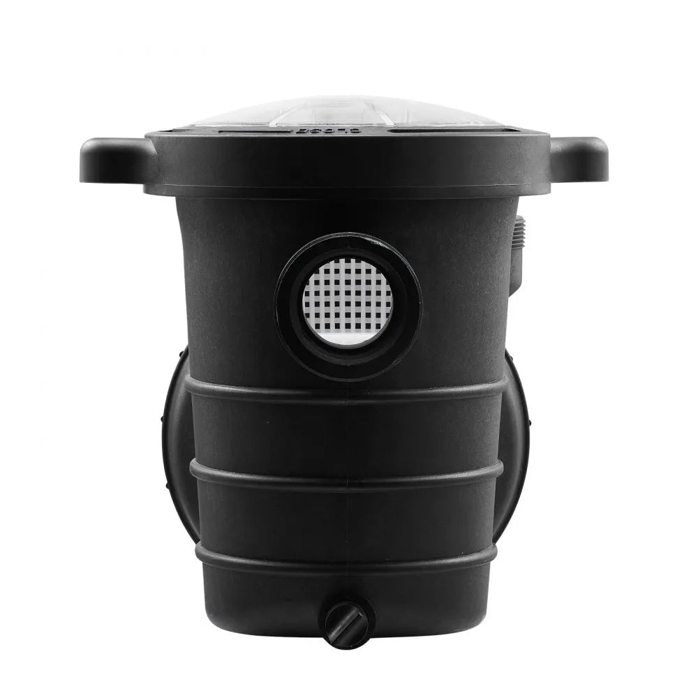 VEVOR Swimming Pool Pump 1.5HP 115V 1100W, Single Speed Pumps for Above Ground, Powerful Pool Pumps with Strainer Filter Basket, 5280 GPH Max. Flow, Certification of ETL for Security
