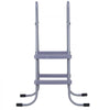 VEVOR Above Ground Pool Ladder, 2-Step Steel A-Frame Swimming Pool Stairs for 33 in High Wall, 300 lbs Capacity Entry/Exit Steps with Secure Non-Slip Sturdy Wide Step, Easy Setup Outdoor, Gray