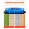 VEVOR Oval Pool Liner Pad, 15 x 30 ft Pool Liner Pad for Above Ground Swimming Pools, Extra-Thick Pool Mat, Prevents Punctures, Recycled Geotextile Material Underlayment Pad, Extend Liner Life
