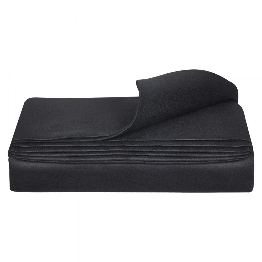 VEVOR 24ft Round Pool Liner Pad, Pool Liner Pad for Above Ground Swimming Pools, Extra-Thick Pool Mat, Prevents Punctures, Recycled Geotextile Material Underlayment Pad, Extend Liner Life