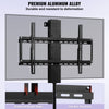 VEVOR Automated TV Elevator, 31" Stroke for Up to 60" Screens, Adjustable Height 42"-73", Remote Controlled, Supports 132 lbs