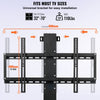 VEVOR Automated TV Elevator, 31" Stroke for Up to 60" Screens, Adjustable Height 42"-73", Remote Controlled, Supports 132 lbs