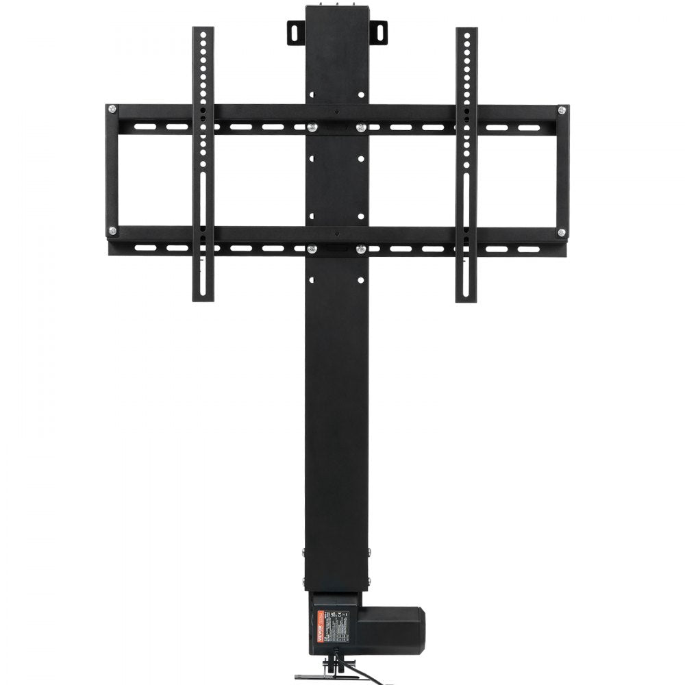 VEVOR Automated TV Elevator, 31" Stroke for Up to 60" Screens, Adjustable Height 42"-73", Remote Controlled, Supports 132 lbs