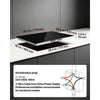 VEVOR Electric Cooktop 30inch 5 Burners Stove Top 8900W 220V No Plug, Ceramic Built-in Radiant Electric Stove , with 9 Power Levels, Timer, Child Lock, Over-Heat Guard, Touch Control