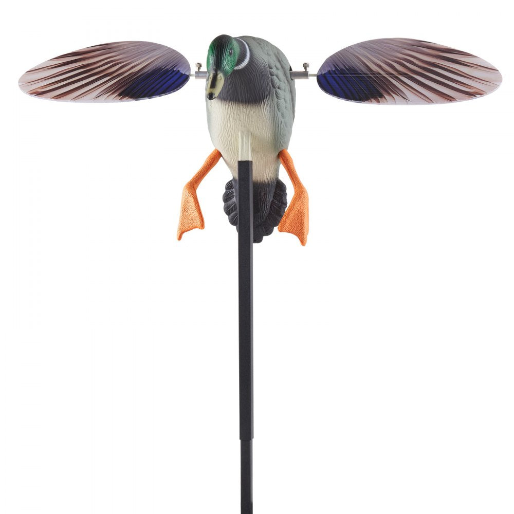 VEVOR Spinning Wing Motion Duck Decoys, Outdoor Teal Decoys for Hunting, Floating Duck for Pool, Pond, and Lake, Realistic Plastic Duck Hunting Decoy, Garden Yard Decoration, Easy to Carry, 1-Pack