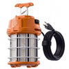 VEVOR LED Temporary Work Lights 100W 13000LM 5000K LED Construction Lights, Hanging Portable Linkable Jobsite Lighting, Daisy Chain 8 Units, 10 ft Power Cord, for Construction Sites, Workshop, 2 Pack