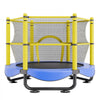 VEVOR 5FT Trampoline for Kids, 60" Indoor Outdoor Trampoline with Safety Enclosure Net, Basketball Hoop and Ocean Balls, Mini Toddler Recreational Trampoline Birthday Gifts for 3+ Years Kids