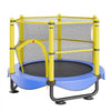 VEVOR 5FT Trampoline for Kids, 60" Indoor Outdoor Trampoline with Safety Enclosure Net, Basketball Hoop and Ocean Balls, Mini Toddler Recreational Trampoline Birthday Gifts for 3+ Years Kids