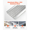 VEVOR Gutter Guard, 6 in Aluminum Gutter Cover with Stainless Steel Micro Mesh, Heavy-Duty 100ft Length, 0.04in Thick, Leaf Guard for Debris and Pine Needles, Easy DIY Install, Screws Included, 20 PCS