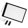 VEVOR Light Board, A2 LED Light Pad with 6 Level Dimmable Brightness, Rechargeable Light Table for Tracing, Light Box for Diamond Painting, Animation, Sketching, Drawing, Stenciling, Artists (Black)