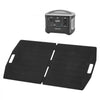 VEVOR Portable Power Station with 100W Solar Panel, 600W Solar Generator Power Station, 493Wh LiFePO4 Battery Backup with 8 Output Ports for Home Emergency, Outdoor Camping, RV Travel