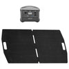 VEVOR Portable Power Station with 100W Solar Panel, 600W Solar Generator Power Station, 493Wh LiFePO4 Battery Backup with 8 Output Ports for Home Emergency, Outdoor Camping, RV Travel